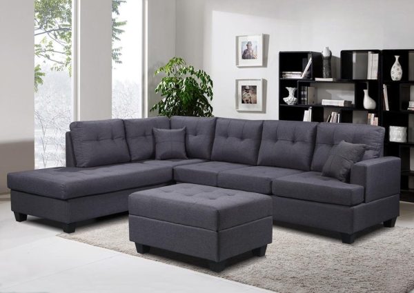 Ashton Reversible Sofa with Ottoman Sale