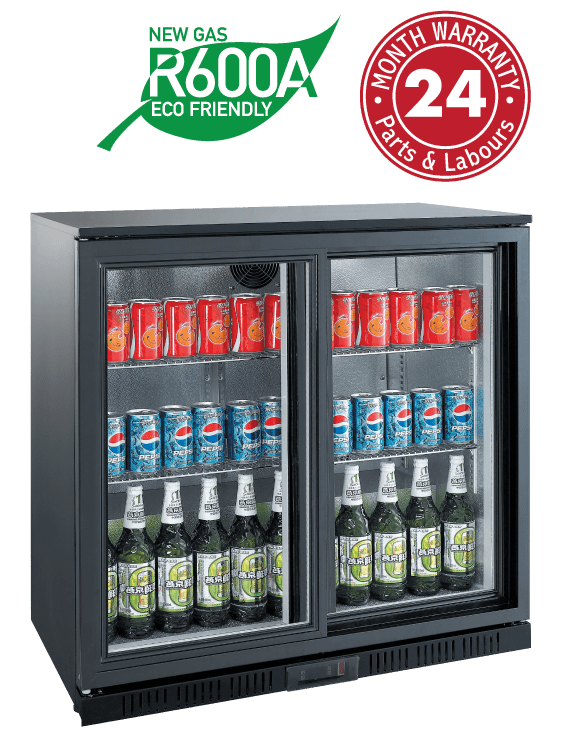 Exquisite UBC Sliding Door Low Height Backbar Chillers Online Hot Sale