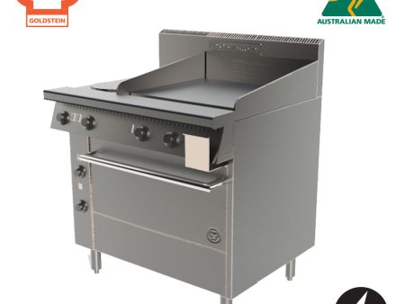 Goldstein  PE2S24G28FF 2 Hot Plates & Griddle - Fan Forced Electric Oven Online Hot Sale