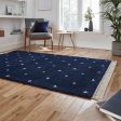 Boho A475 Navy Blue Rug Online Hot Sale