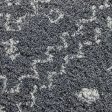 Aspen 1537 Grey Shaggy Rug For Sale