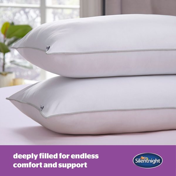 Silentnight Deep Sleep Pillow Pair - Medium Support on Sale