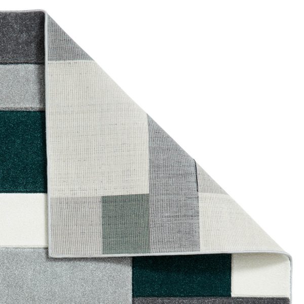 Matrix MT61 Grey Green Rug For Sale