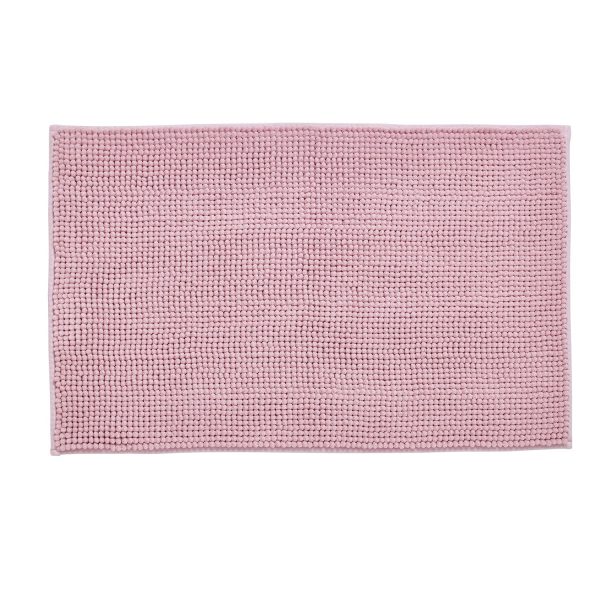 Catherine Lansfield Pink 1200Gsm Bobble Bath Mat on Sale