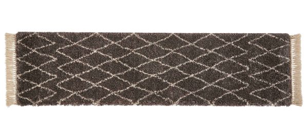 Boho 8280 Grey Runner Rug (60cm x 230cm) For Discount