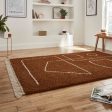 Boho A474 Rust Rug Hot on Sale