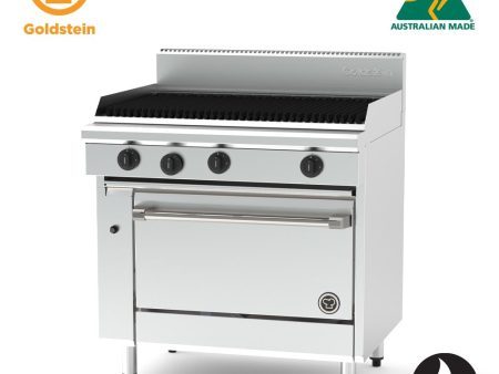 Goldstein  PFC36Q28 914 x 510 BBQ Chargrill - Gas Convection Oven Hot on Sale