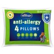 Silentnight Anti-Allergy Pillows (4 Pack) - Medium Support Discount