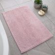 Catherine Lansfield Pink 1200Gsm Bobble Bath Mat on Sale