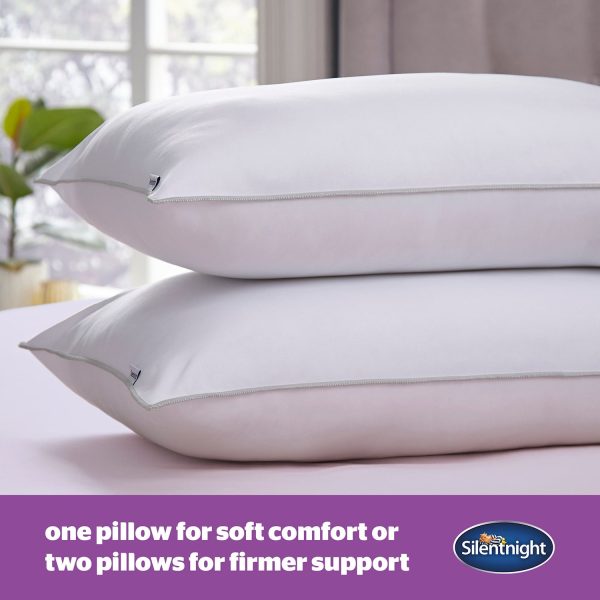 Silentnight Deep Sleep Pillow Pair - Medium Support on Sale