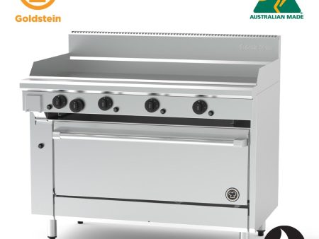 Goldstein PF48G40 Jumbo Gas Range & Griddle - Static Gas Oven Online