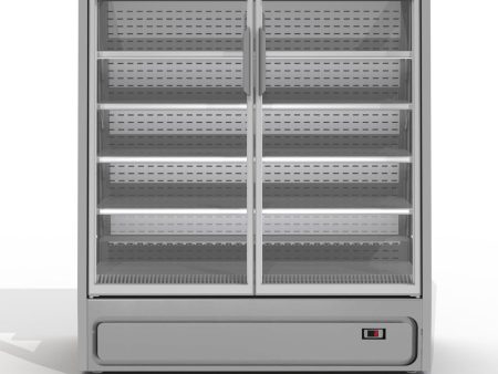 Bonnet Neve MultiFresco Plus 2 Glass Door Chiller - Island End Hot on Sale