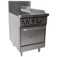 Garland 600mm WIDE RESTAURANT SERIES COMBINATION RANGE WITH SPACE SAVER OVEN (NG & LP) GF24-2G12L For Discount