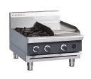 Cobra C6C-B 600mm Two Burner   Griddle Gas Cooktop - Bench Model on Sale