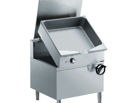 Zanussi Electric 1000mm 100L Manual Tilting Bratt Pan with Duomat Bottom Supply