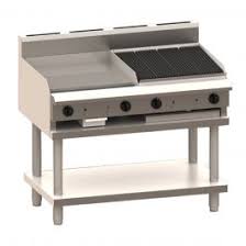 LUUS 900mm Griddle 300mm Chargrill Fashion