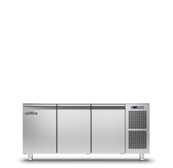 Coldline TS17 1B MASTER - 3 Doors Freezer Counter - Without Top Online now