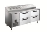 Glacian HPB1815DD Pizza Prep with Drawers Online Hot Sale