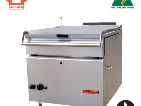 Goldstein BPG85 - 85  Litre Tilting Gas Bratt Pan Supply