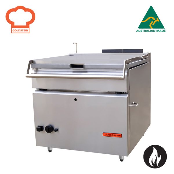 Goldstein BPG85 - 85  Litre Tilting Gas Bratt Pan Supply