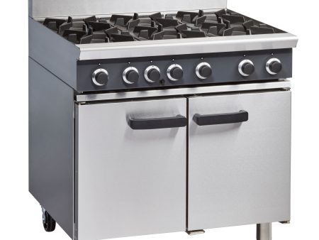 Cobra CR9D - 900mm Six Burner Gas Range Static Oven For Cheap