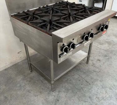 Garland 900mm WIDE RESTAURANT SERIES6 BURNER MODULAR TOP (NG & LP) GF36-6T Fashion