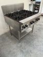 Garland 900mm WIDE RESTAURANT SERIES6 BURNER MODULAR TOP (NG & LP) GF36-6T Fashion