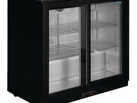 Polar G-Series Back Bar Cooler with 2 Sliding Doors 208Ltr Supply