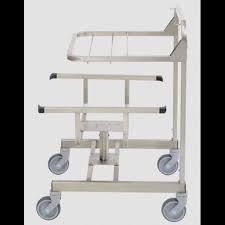 ROBOT COUPE Stainless steel Trolley delivered without container. Designed to accommodate   gastronorm 1x1  container For Cheap