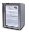 Bromic Under Bench Display Fridge - 138L Single Door Glass - Hinged Door UBC0140GD-NR Discount