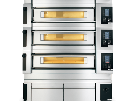 Moretti Forni COMP-S100E-3A-L Serie S Triple Deck Oven on Prover For Cheap