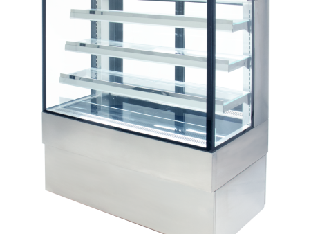 Airex Freestanding Ambient Square Food Display AXA.FDFSSQ.09 - 1200mm wide Online now