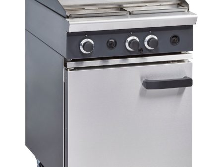 Cobra CR6B - 600mm Griddle Gas Range Static Oven Online Hot Sale