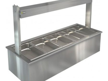 Cossiga Linear Series Bain Marie No Gantry - LSBM5-NG For Discount