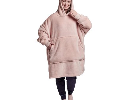 Silentnight Snugsie Blush Pink Oversized Hoodie on Sale