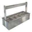 Cossiga Linear Series Bain Marie Full Square Glass - LSBM5-FS Hot on Sale